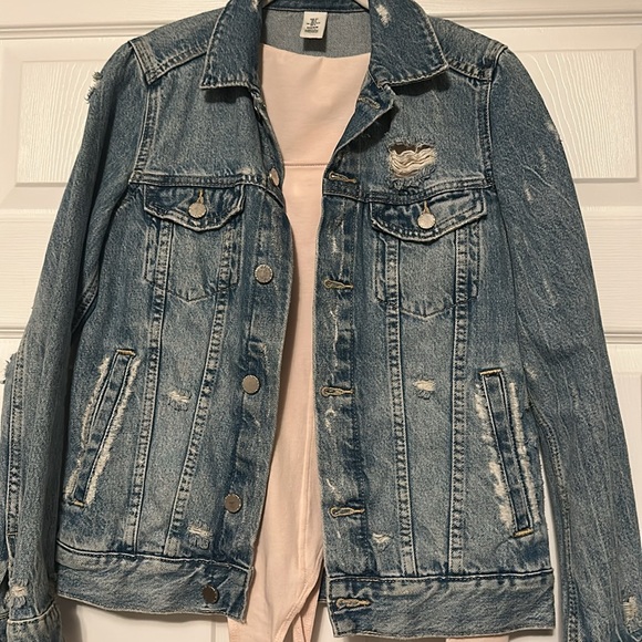 H & M Lots of  Long Sleeve Women's Top & Jean Jacket, - Picture 10 of 12